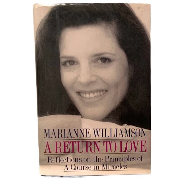 A Return to Love Hardcover Marianne Williamson Spiritual Self Help Psychology‎ - Picture 1 of 6